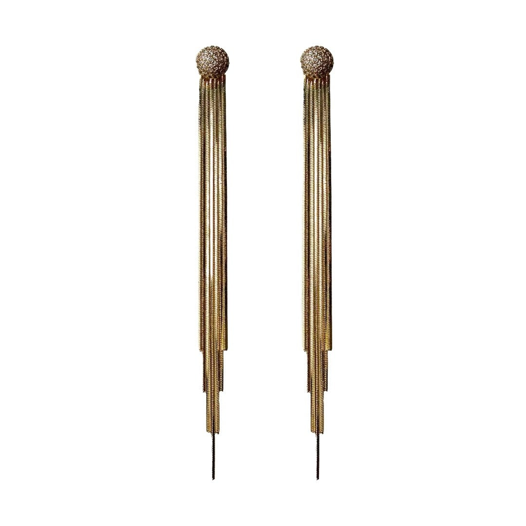 Earrings For Long Frock Earrings For Long Gown Tassel Earrings For Women Fancy Jewelry Earrings For Long Frock Earrings For Long Gown Tassel Earrings For Women Fancy Jewelry