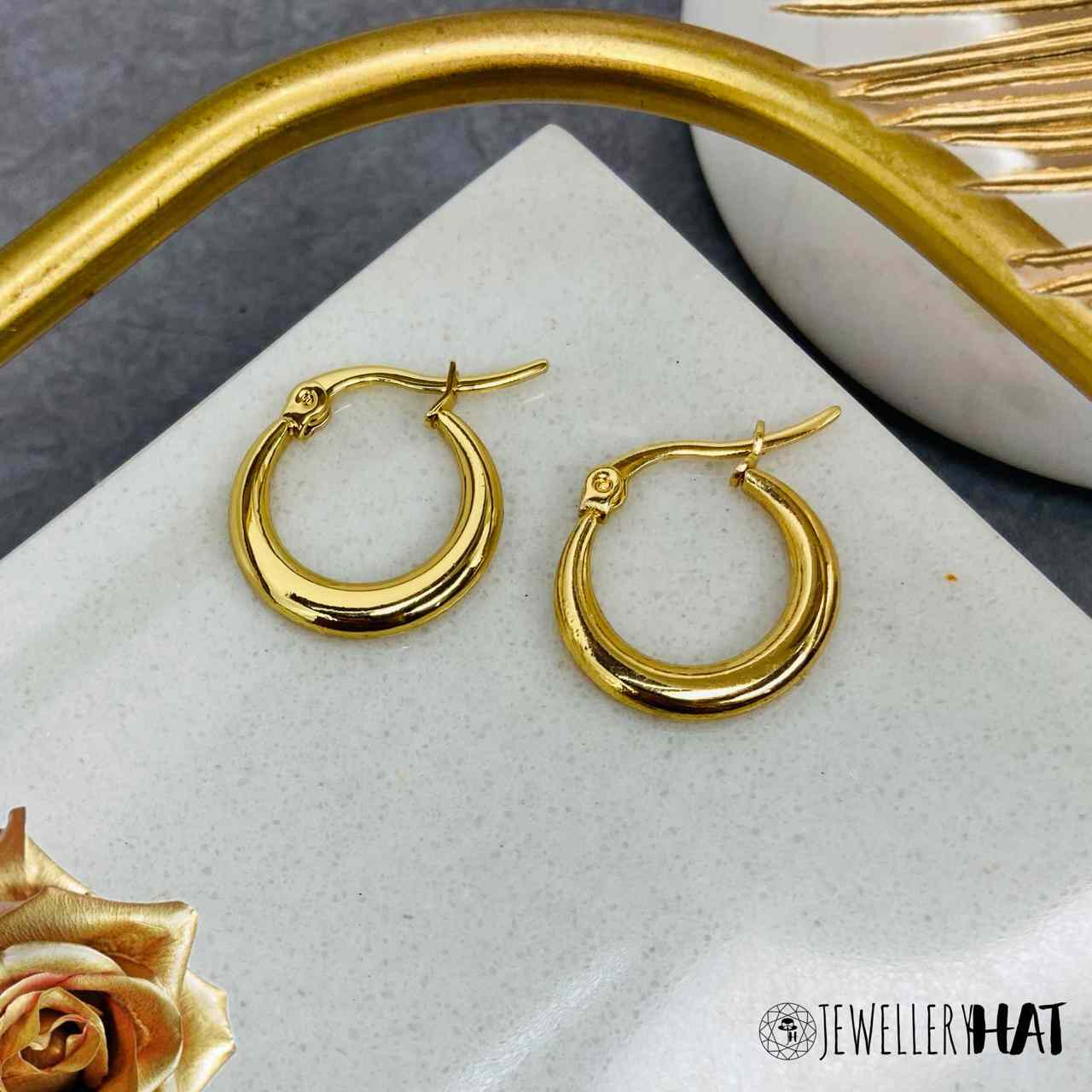 Women Gold Bali Gold Plated – Jewellery Hat