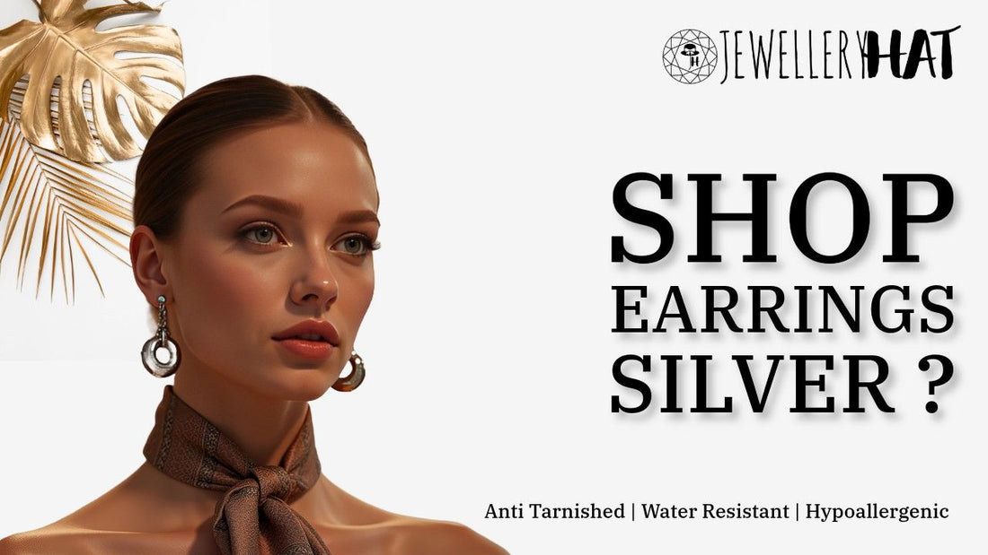 Shop earrings silver
