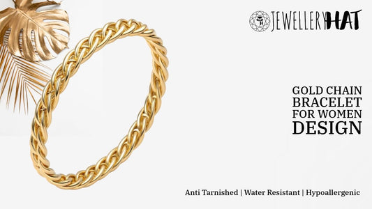 gold chain bracelet for women design