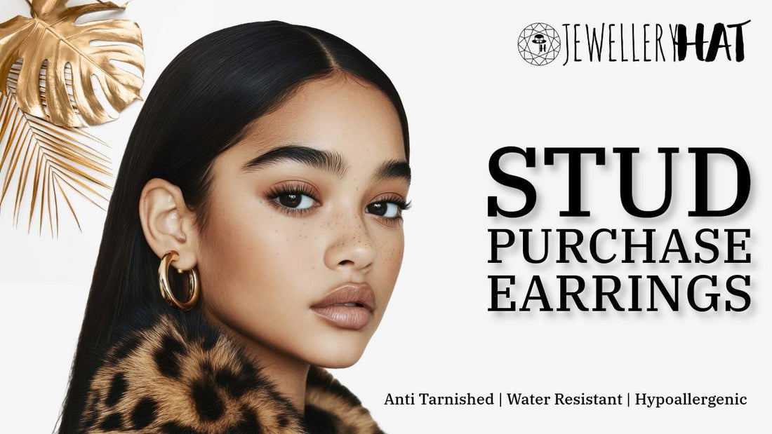 Stud purchase earrings