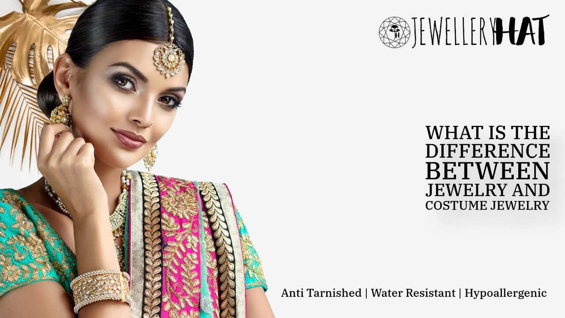 what is the difference between jewelry and costume jewelry