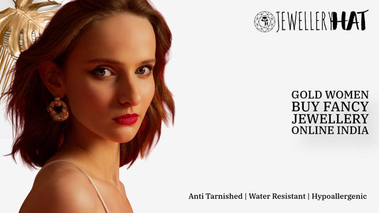 Gold women buy fancy jewellery online india