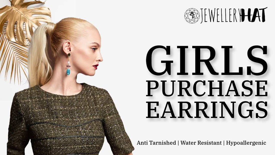 Girls purchase earrings