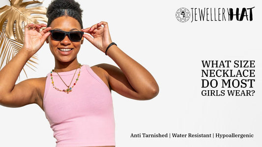 What size necklace do most girls wear?