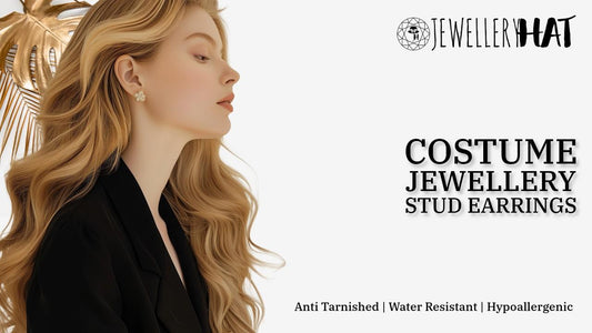 costume jewellery stud earrings