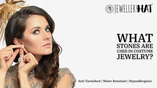 What stones are used in costume jewelry?