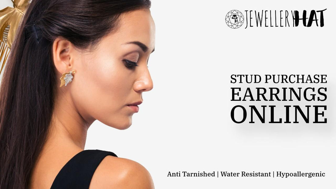 Stud purchase earrings online