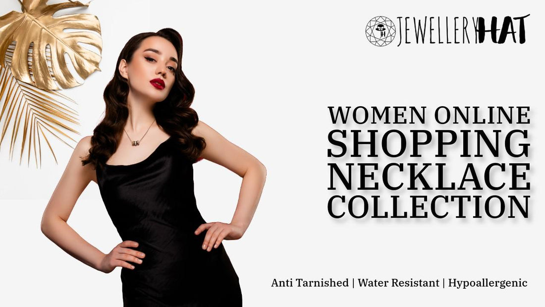 Women online shopping necklace collection