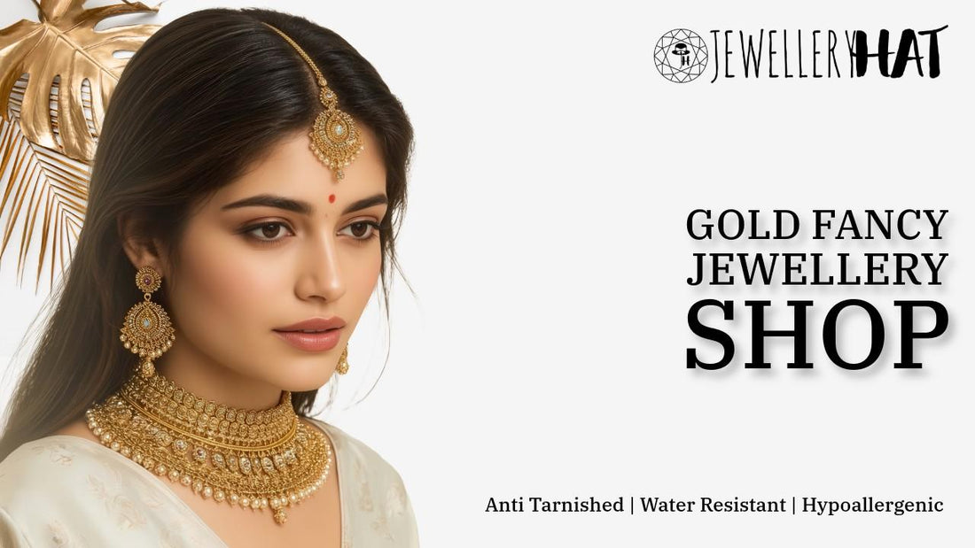 Gold fancy jewellery shop