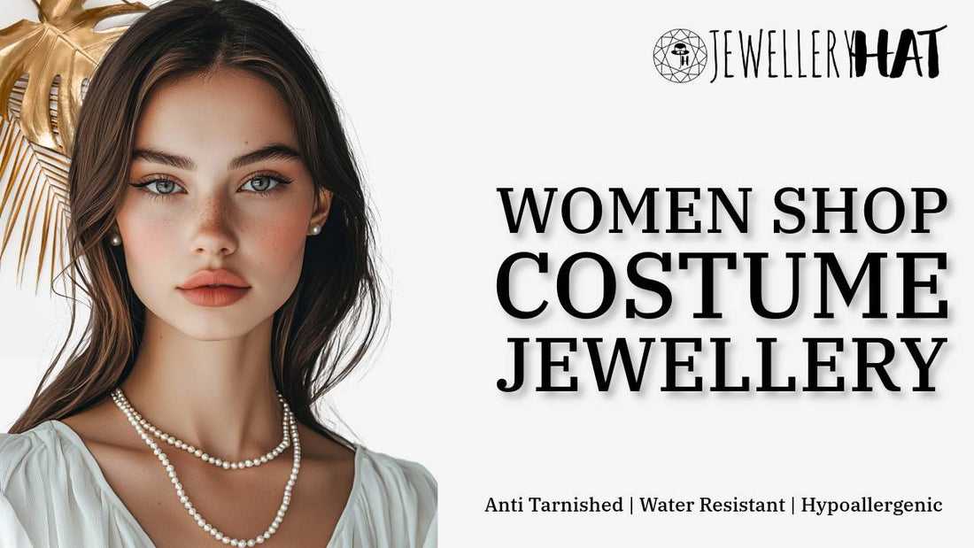 Women shop costume jewellery