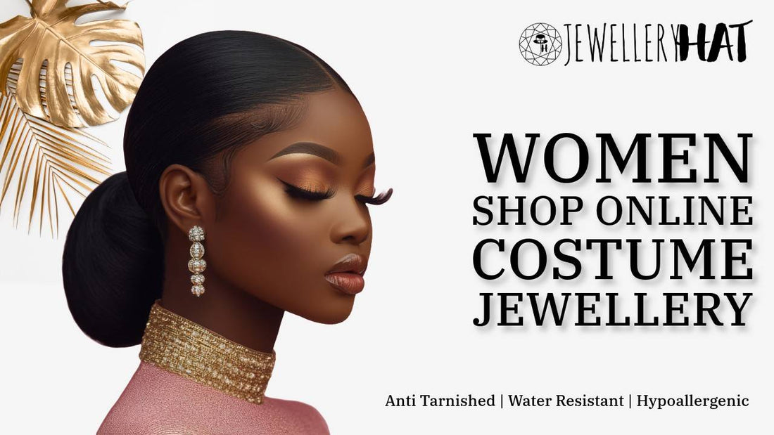 Women shop online costume jewellery
