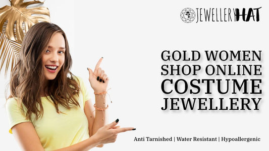 Gold women shop online costume jewellery