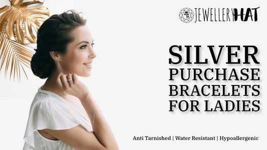 Silver purchase bracelets for ladies