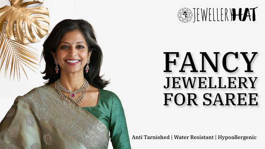 fancy jewellery for saree