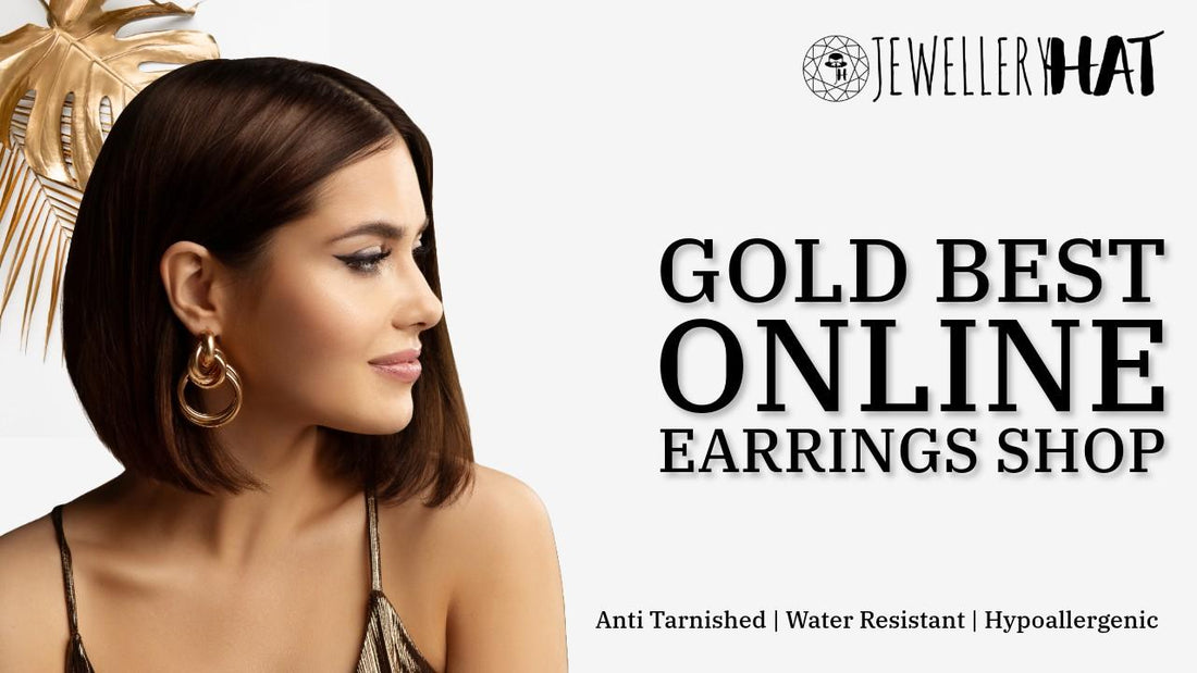 Gold best online earrings shop
