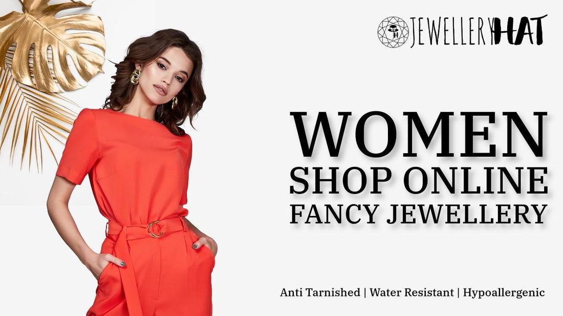 Women shop online fancy jewellery