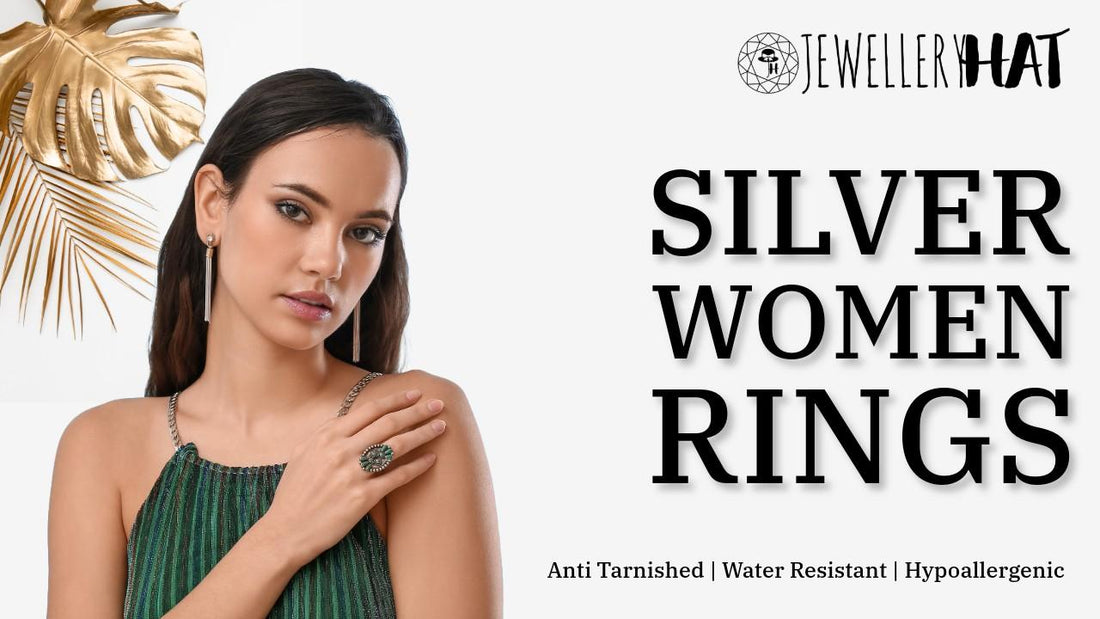 silver women rings