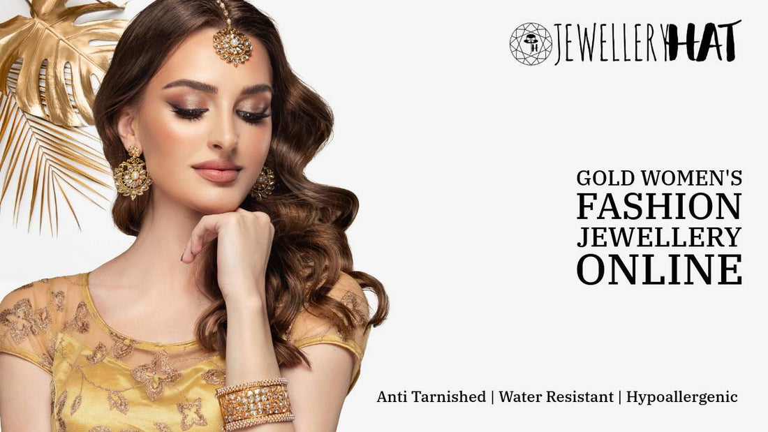 Gold women's fashion jewellery online