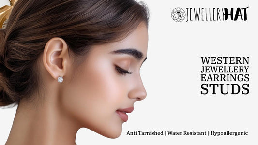 Western jewellery earrings studs