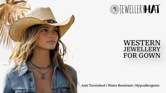 western jewellery for gown