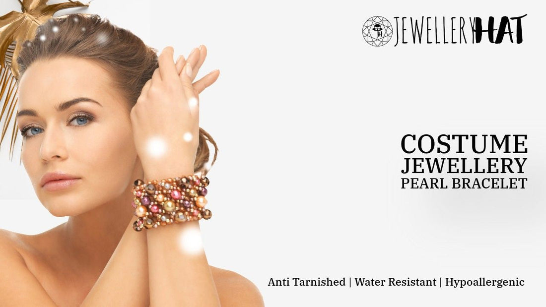 costume jewellery pearl bracelet