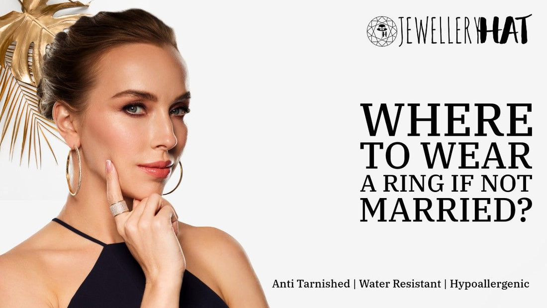 Where to wear a ring if not married?