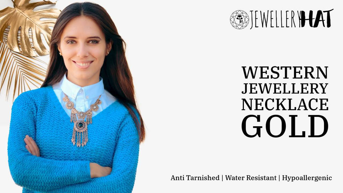 Western jewellery necklace gold
