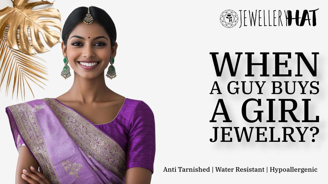 When a guy buys a girl jewelry?