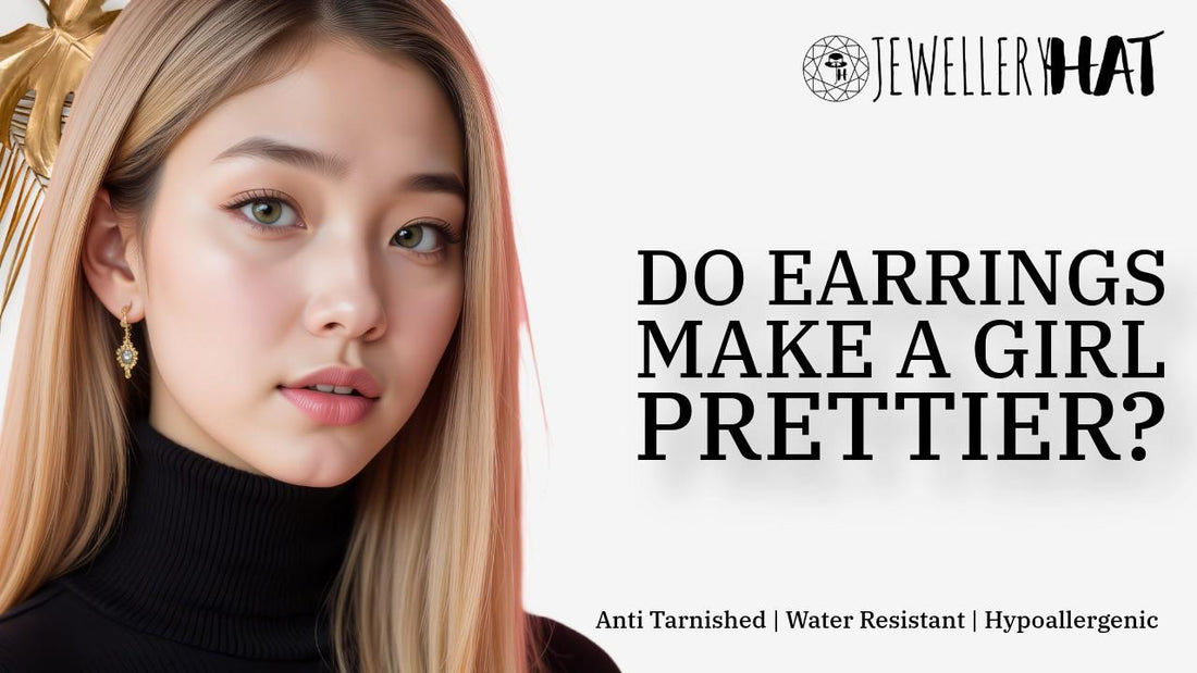 Do earrings make a girl prettier?