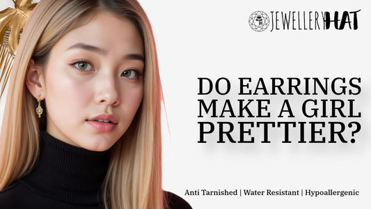 Do earrings make a girl prettier?