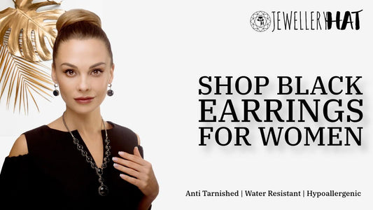 shop black earrings for women