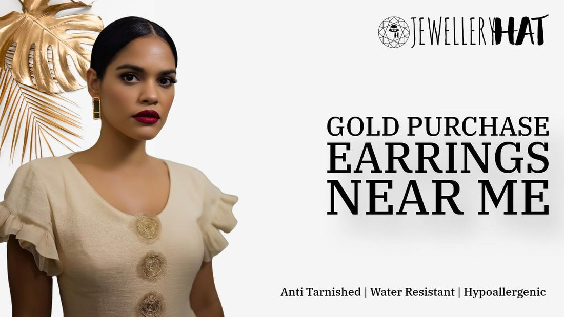 Gold purchase earrings near me