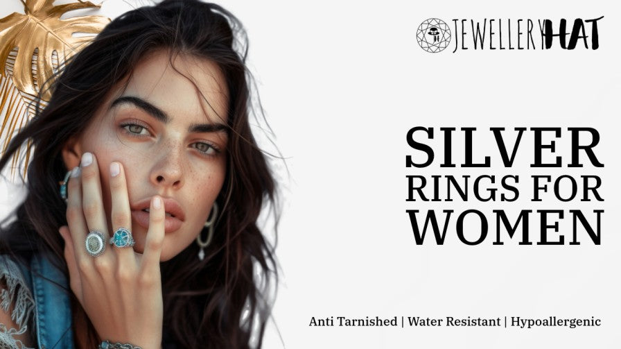 silver rings for women