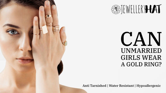 Can unmarried girls wear a gold ring?
