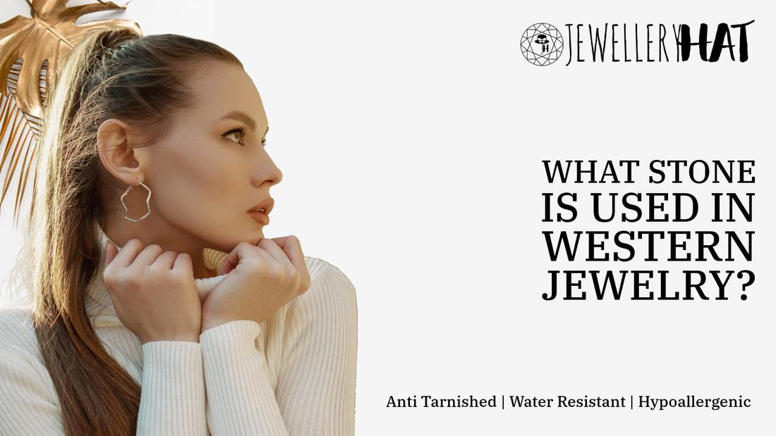 What stone is used in western jewelry?