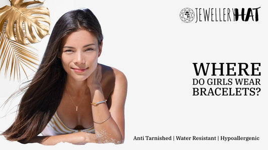 Where do girls wear bracelets?