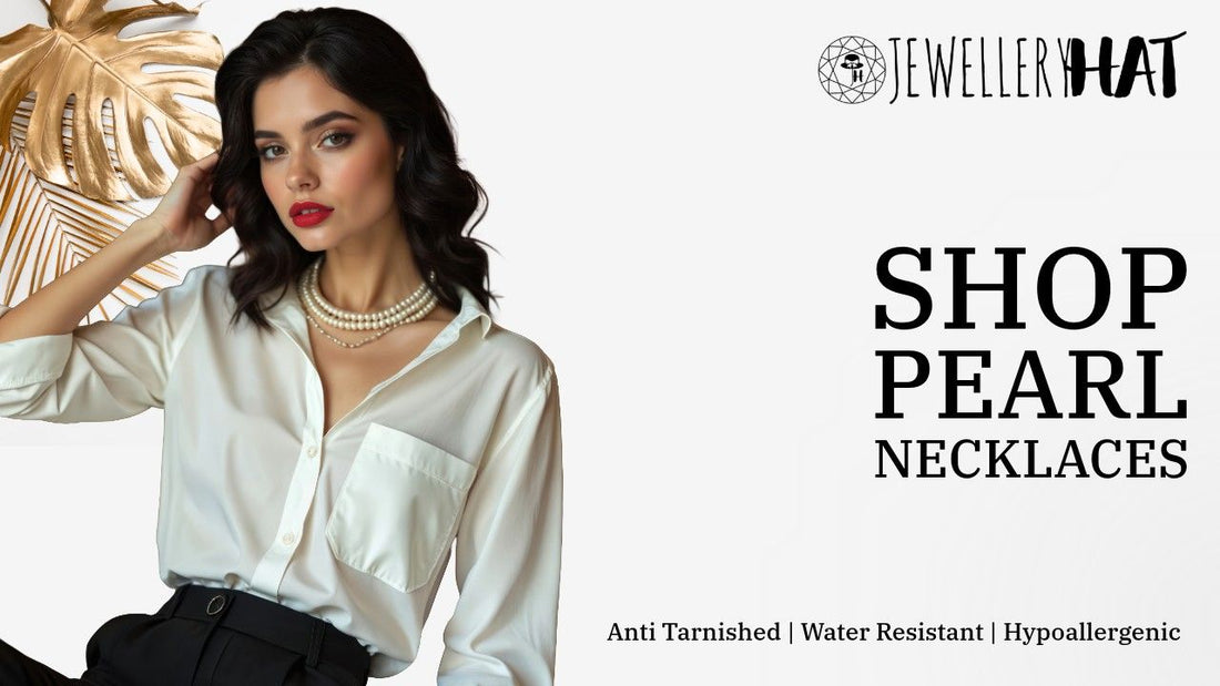 shop pearl necklaces