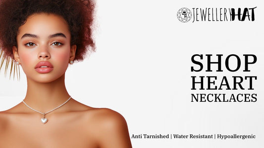 shop heart necklaces