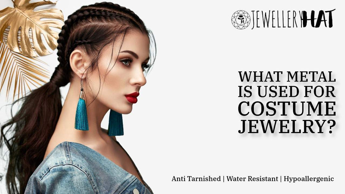 What metal is used for costume jewelry?