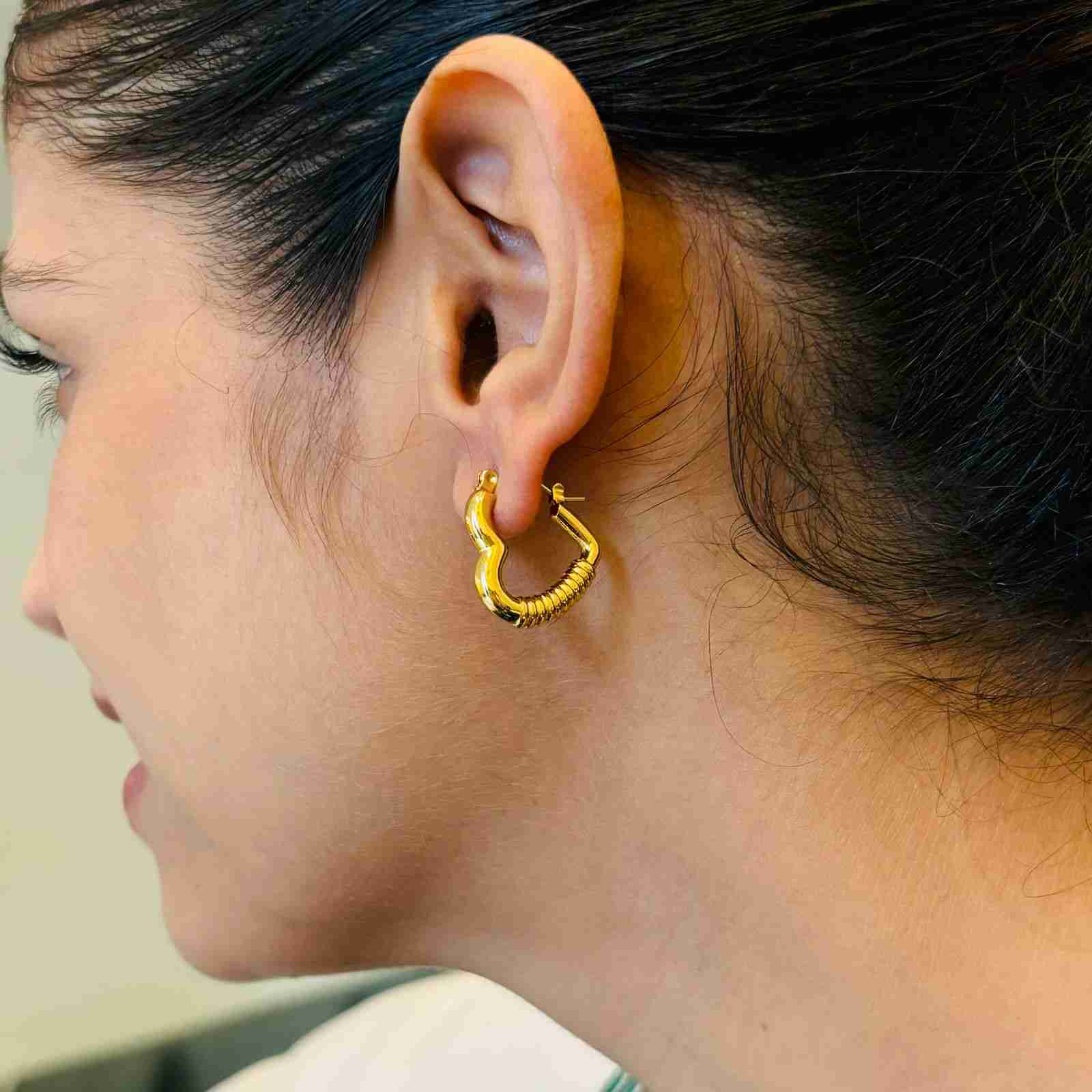 Simple New Gold Earring Bali Designs In Gold Buy Latest Daily Use