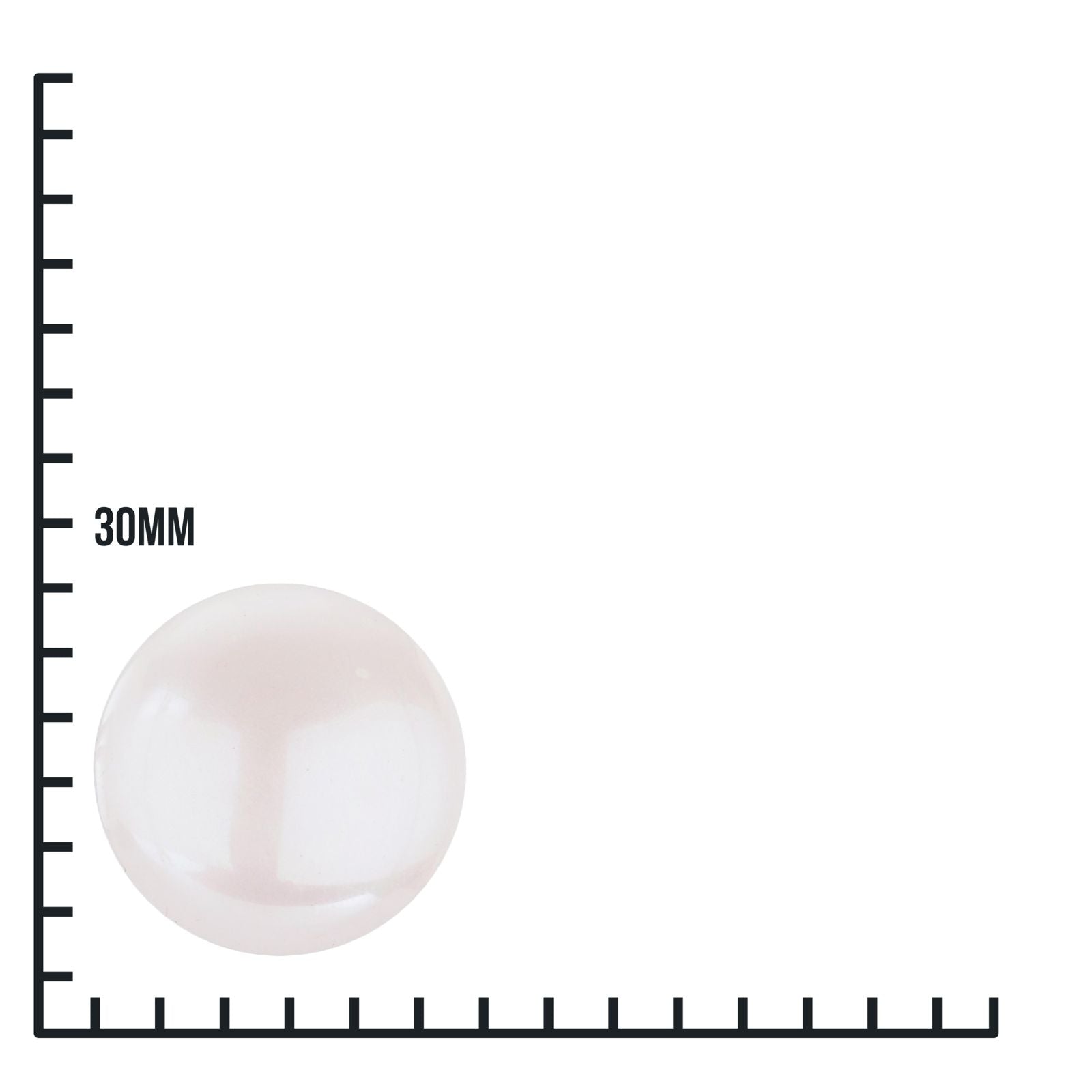 Big Pearl Studs | 30mm Diameter | Flat Back | Light Weight Pearl Studs | Fancy Jewellery | April 2023