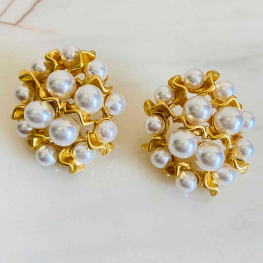 Big Pearls Earrings - Fashion Jewellery  January 2023