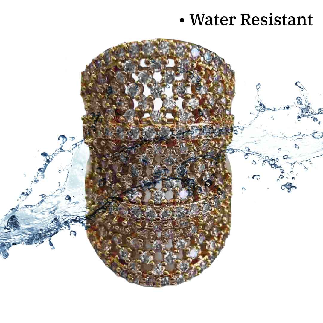 Big Ring Gold Plated Rings for women Gold Plated Jewellery