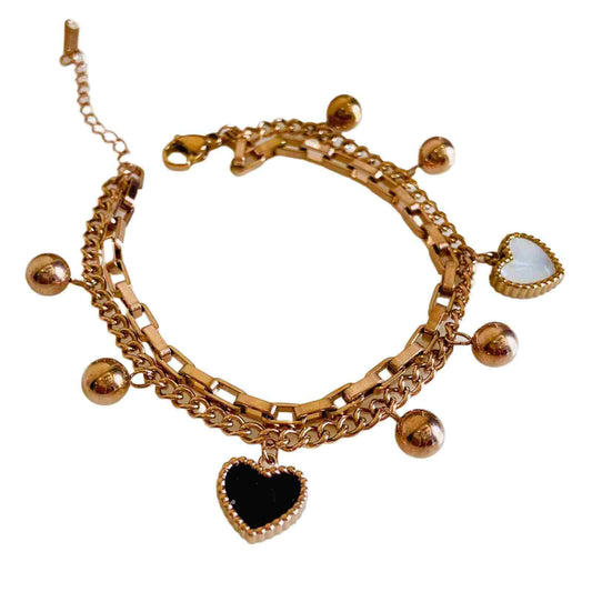 Chain Bracelet | Rose Gold Bracelets | Fashion Jewellery | Waterproof | Premium Quality
