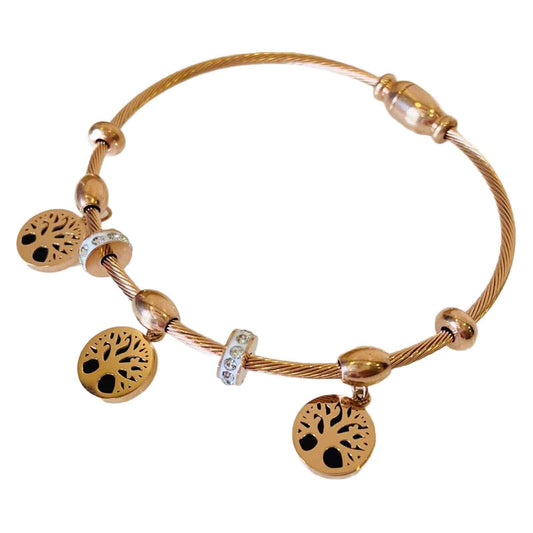 Charm Bracelets | Rose Gold Bracelets | Fashion Jewellery | Waterproof Jewellery