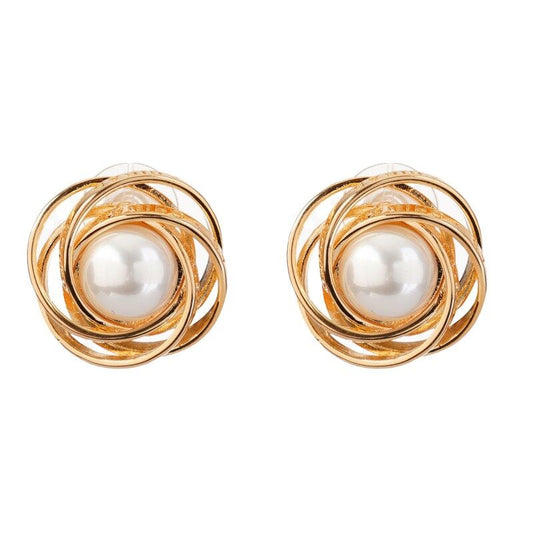 Classic Pearl Earrings | Waterproof Jewellery | Anti Tarnish Jewellery | Premium Quality