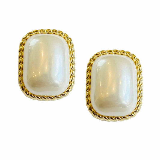 Classic Pearl Stud Earrings For Women | Lifetime Replacement Warranty On Fashion Jewellery