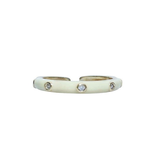 Imitation Ring | White Gold Ring | Gold Plated Imitation Ring for Women | Artificial Jewellery