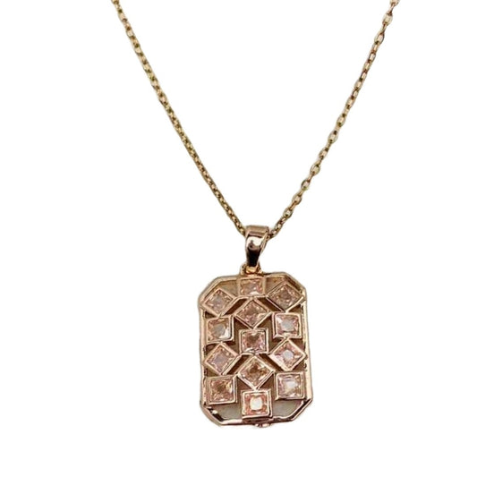 Necklace in Rose Gold | Rose Gold Plated Necklace for Women | Artificial Jewellery